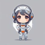 2d ji jian q ban tai kong nyu fei xing yuan cha hua ai hui hua ti shi ci