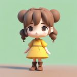 3d mang he ban cheng nong jia shao nyu de q ban gong zhu qiao pi zha yan