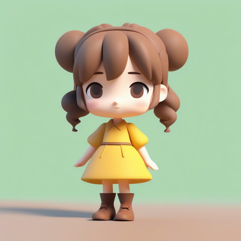 3D盲盒:扮成农家少女的Q版公主,俏皮眨眼 1 3D盲盒:扮成农家少女的Q版公主,俏皮眨眼