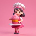 3d nian tu feng q ban gao dian shi nyu hai ai hui hua ti shi ci ke ai de mang he feng ge she ji