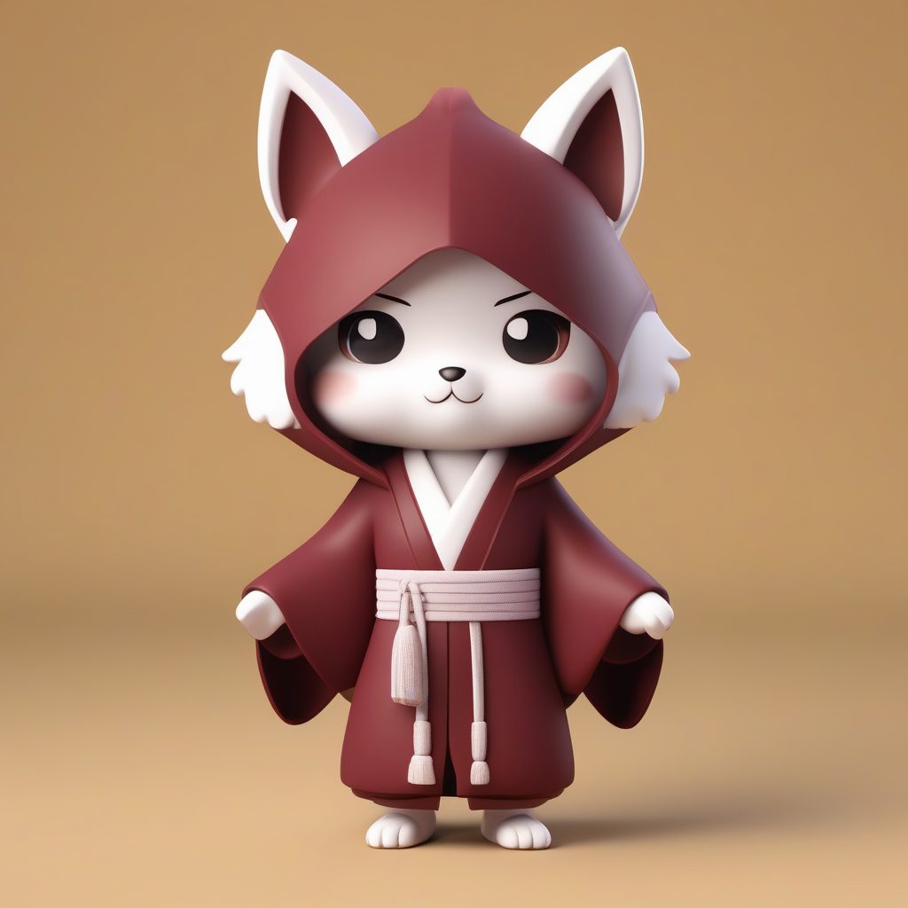3D粘土风Q版狐狸精男孩:盲盒角色全身造型设计 1 3D粘土风Q版狐狸精男孩:盲盒角色全身造型设计