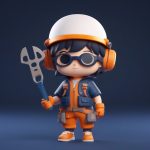 3d nian tu feng q ban ji qi ren ji shi jue se shou ban ai xuan ran ti shi ci