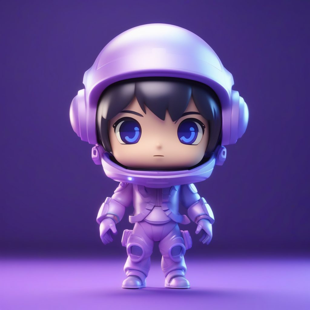 3D粘土盲盒Q版星际探险家角色AI绘画提示词与配色指南 1 3D粘土盲盒Q版星际探险家角色AI绘画提示词与配色指南