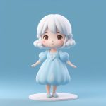 3d xuan ran ka wa yi q ban yun duo zhu ti piao fu nyu hai