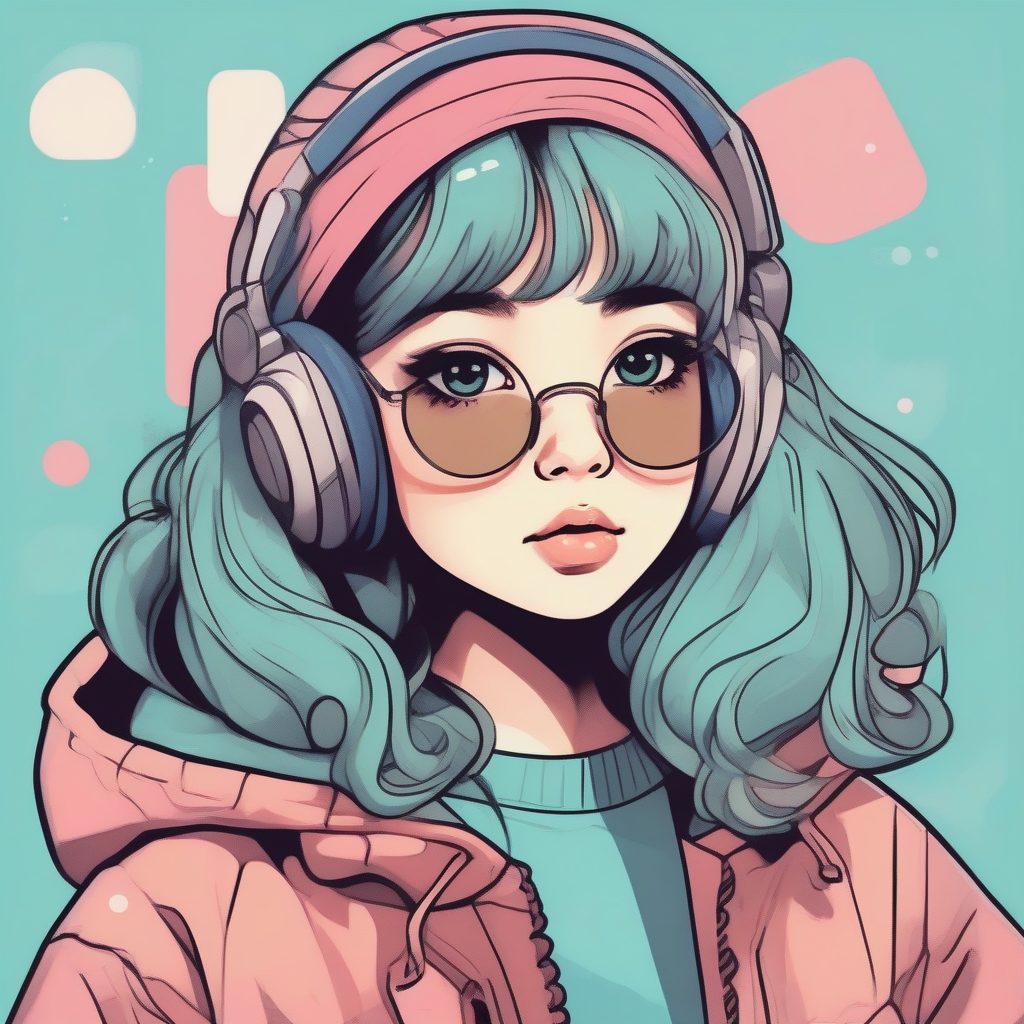 90年代复古潮流：如何用AI生成低饱和Q版肖像画，马卡龙配色深度解析