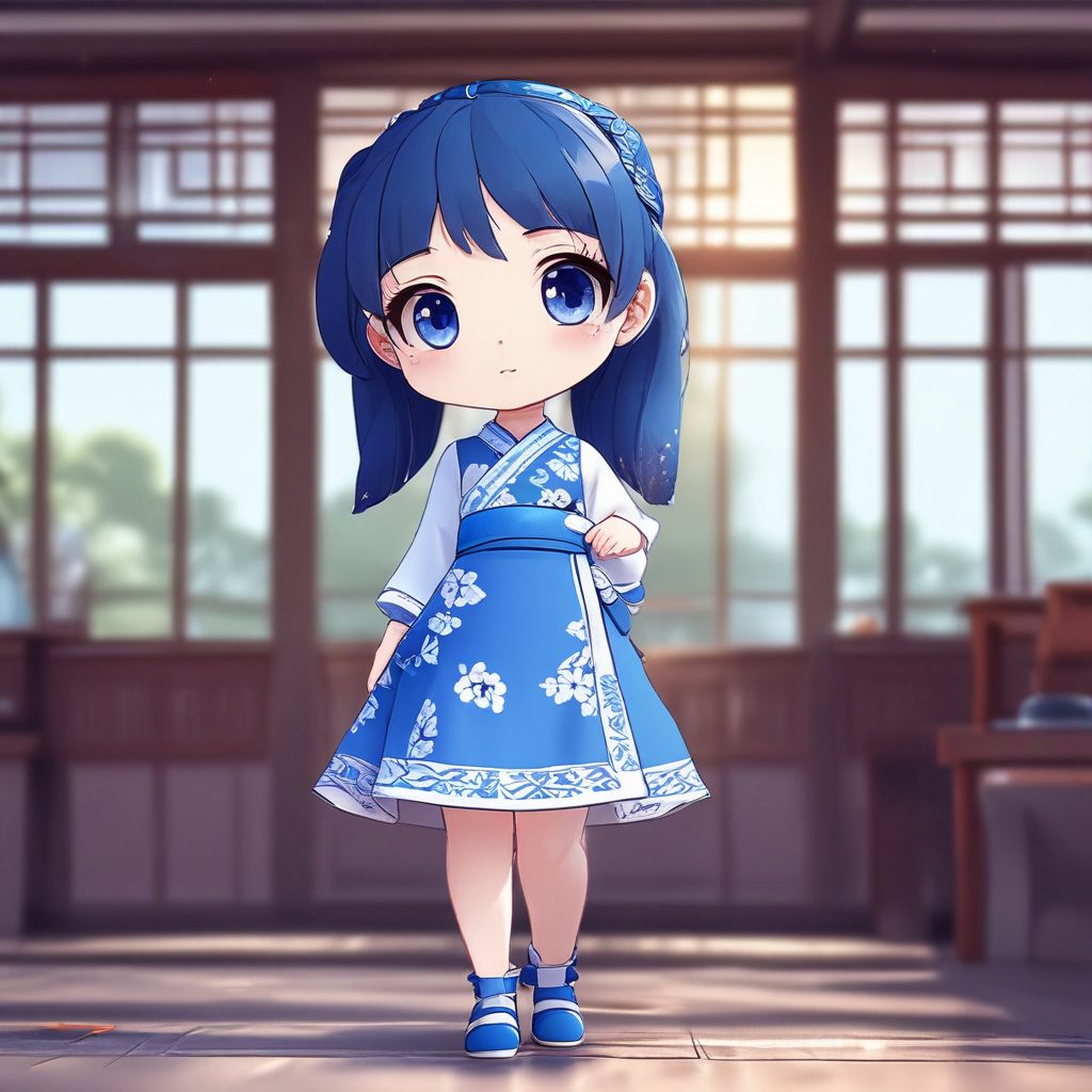 AI绘画教程:如何生成超萌“瓷器花纹”Q版旗袍少女?8K全身站立提示词 1 AI绘画教程:如何生成超萌“瓷器花纹”Q版旗袍少女?8K全身站立提示词