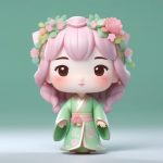 bao kuan ai hui hua q ban chun ri you yuan han fu xiao nyu hai 3d mang he shou ban feng ge ti shi ci