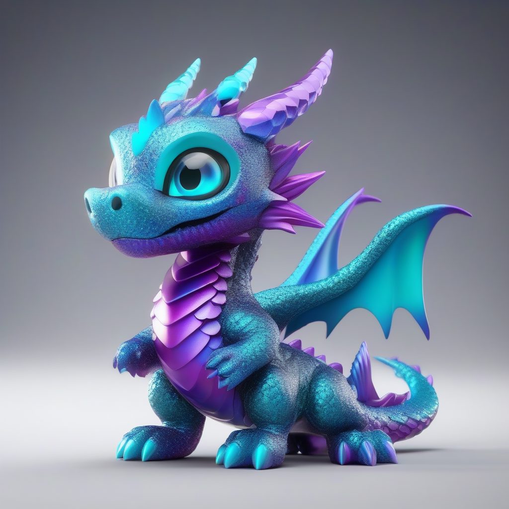 爆款潮玩！AI绘画生成盲盒手办：3D圆润宇宙生物的Pop Mart风格提示词教程