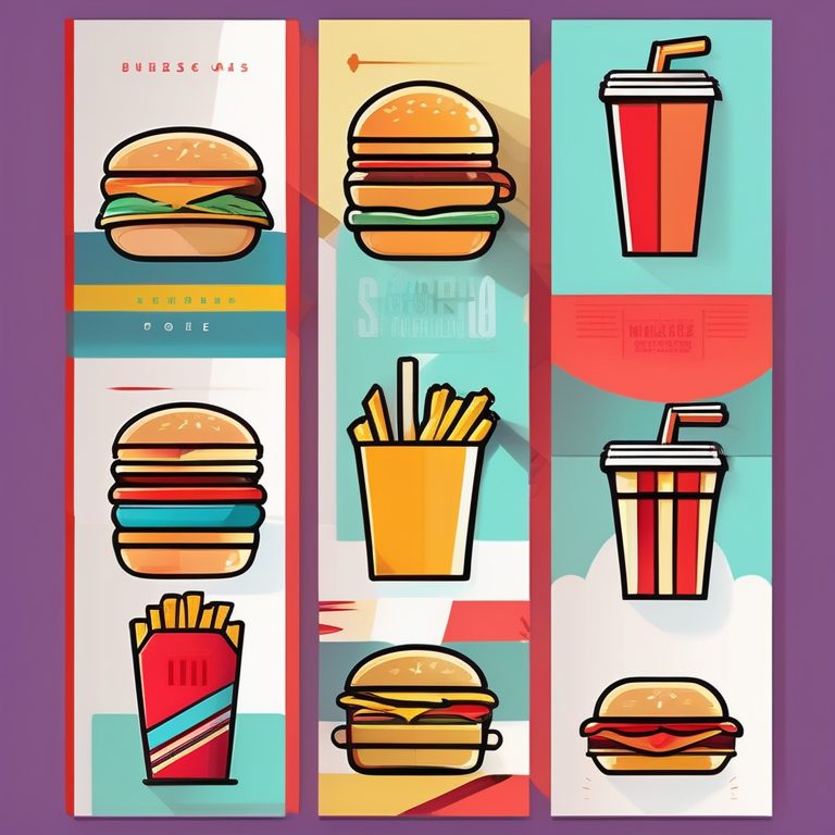 波普艺术美食插画合集