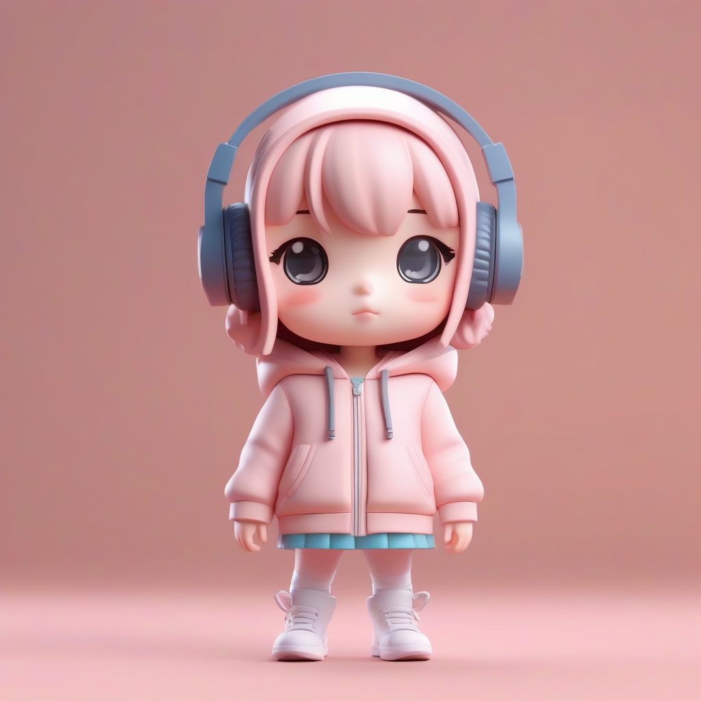 博物馆级柔光:极致粉色系光线追踪黏土手办 7 博物馆级柔光:极致粉色系光线追踪黏土手办