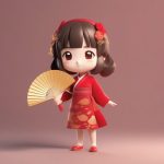 c4d hong si rong qi pao shao nyu q ban mang he shou ban guang zhui 8k ji jian quan shen zhao