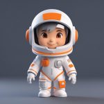 c4d li ti q ban yu hang yuan nan hai mang he gong zai 3d xuan ran