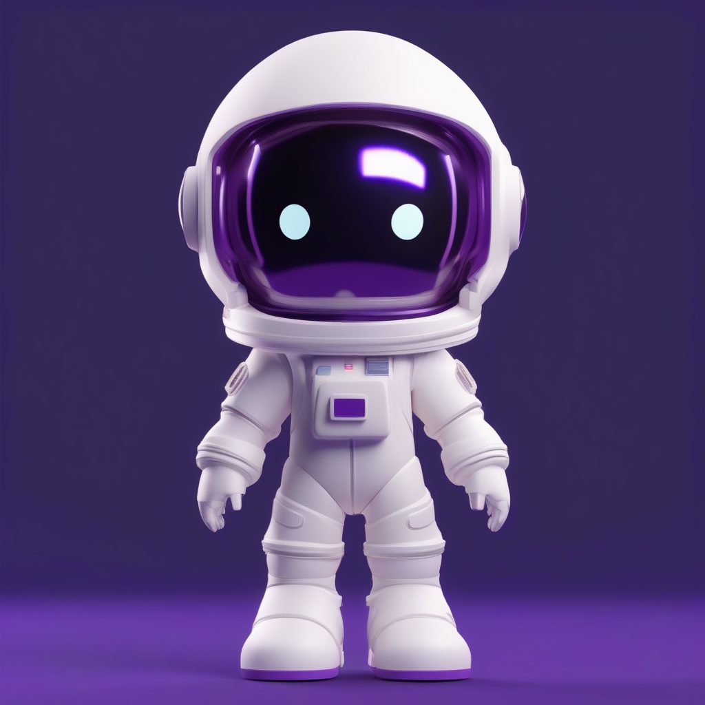 C4D盲盒:宇航员Q版男孩全身像,高抛光3D渲染提示词 1 C4D盲盒:宇航员Q版男孩全身像,高抛光3D渲染提示词