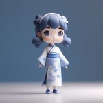 c4d xuan ran qing hua ci qi pao shao nyu q ban mang he shou ban quan shen zhan li zhao rou he guang