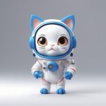 c4d yu hang yuan meng mao ji jian q ban mang he shou ban quan shen zhan li 3d xuan ran tu