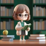 c4dq ban tu shu guan li yuan xu dong zuo de an jing wen xue lao shi 3d shou ban