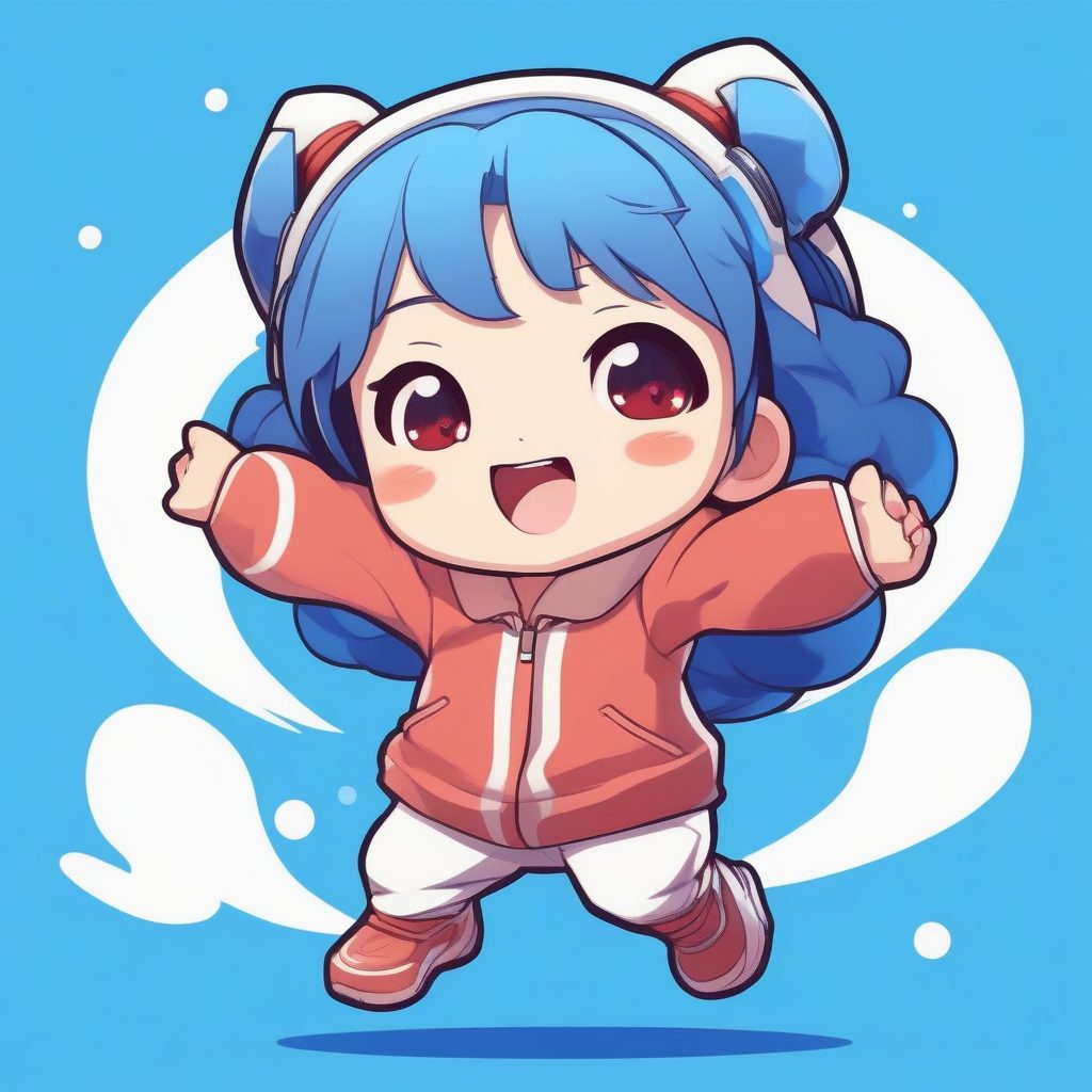 侧身跳跃:活力十足的Q版动作捕捉 1 侧身跳跃:活力十足的Q版动作捕捉