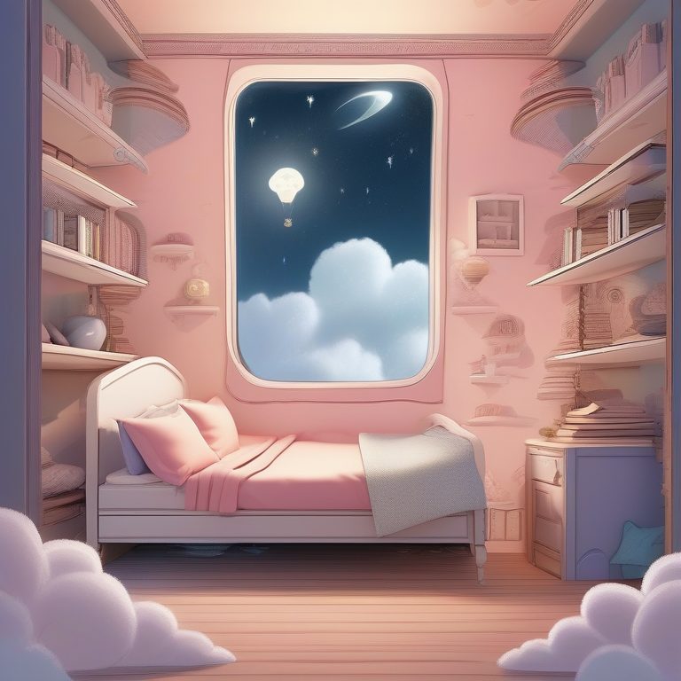 插画:Surreal幻想梦境房间