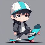 dian ying gan jie tou feng zi xin yi ban de q ban hua ban shao nian shen hui se chun se bei jing 8k