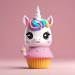 du jiao shou mian bao shi q ban shou peng cai hong zhi bei dan gao de 3d quan shen xuan ran tu