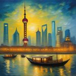 fan gao xing kong xia de xian dai du shi hou tu ji li de shang hai ye jing you hua ti shi ci