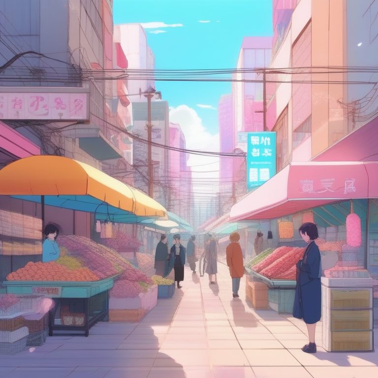 粉彩都市流行场景