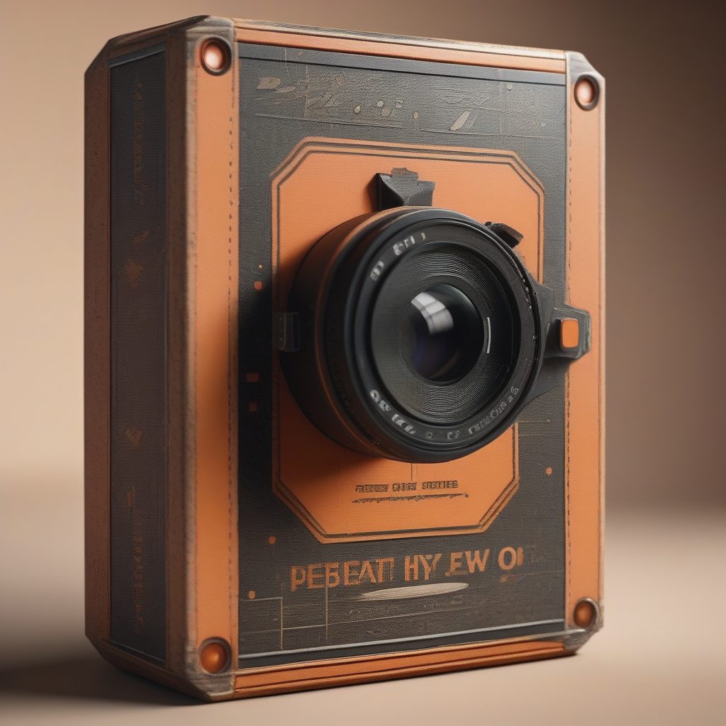 复古胶卷：80年代色彩的做旧定制模切包装模型