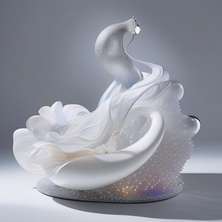 高定艺术抽象流光雕塑