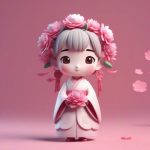 gao guang 3dq ban mu dan xian zi fen se gu feng mang he quan shen xiang zhi yu xi chun se bei jing