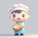 gao guang pao guang mian fen wei zhuang de q ban mian bao shi gong zhu quan shen zhan li zhao