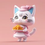 gao guang ze q ban mao mi nyu pu shou chi xiao yu gan fen se chun se bei jing 3d ti shi ci