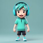 高能电竞Q版主播:跳跃动态姿势,3D粘土盲盒全身提示词 7 gao neng dian jing q ban zhu bo tiao yue dong tai zi shi 3d nian tu mang he quan shen ti shi ci