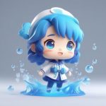 gao pao guang q ban shui xi mo fa shi lan se hai yang zhu ti mang he zhan li zhao