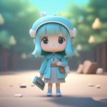 gao xi jie 8k na zhao di tu tao wang de popmart feng q ban gong zhu 3d mo xing