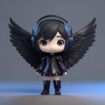 ge te an hei duo tian shi c4d gao jing du guang zhui leng diao fen cai mang he ren ou