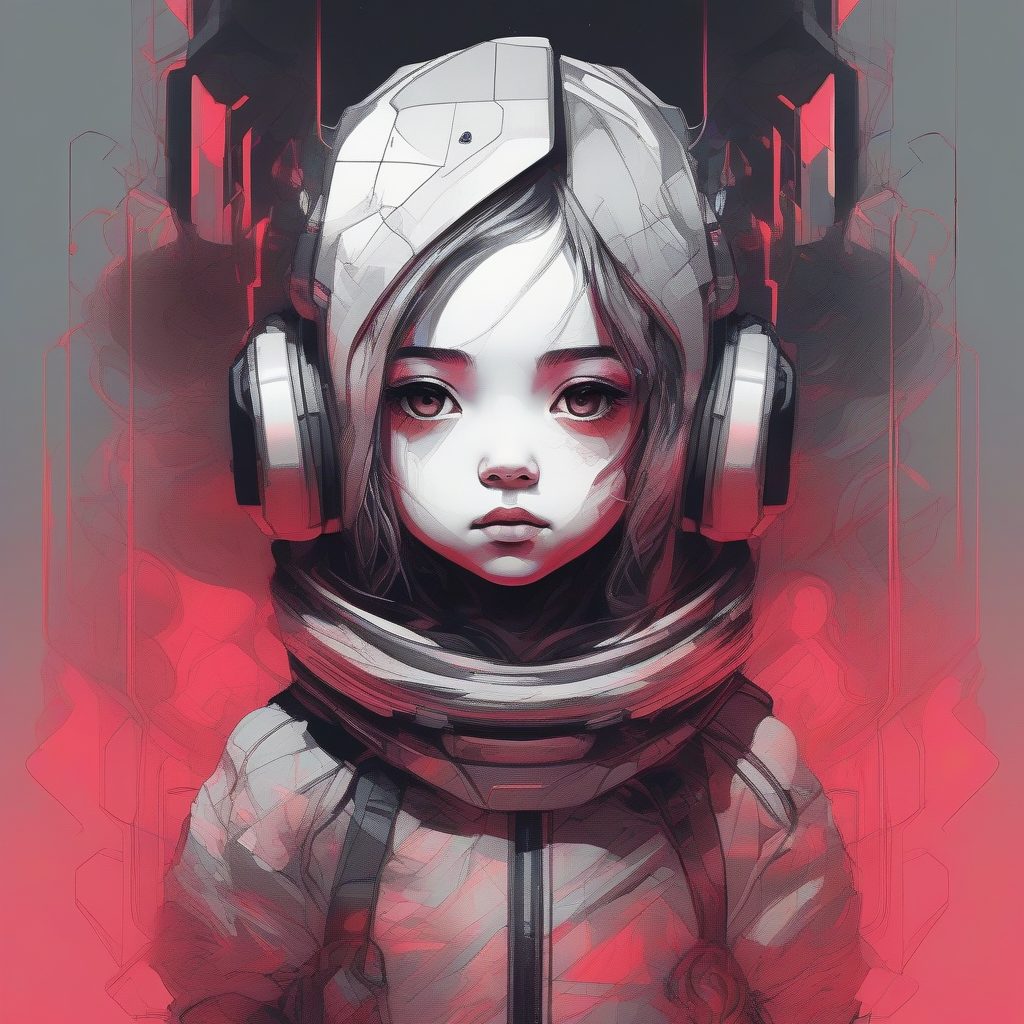 故障审美:Q版角色卡片,未来主义数据碎片化艺术肖像 7 故障审美:Q版角色卡片,未来主义数据碎片化艺术肖像