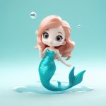 hai di mei ren yu q ban mang he zhu guang lin pian 3d gao guang quan shen yi shu zhao