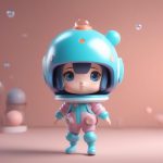 海洋奇遇:潜水员Q版女孩 粘土纹理高细节全身照 7 hai yang qi yu qian shui yuan q ban nyu hai nian tu wen li gao xi jie quan shen zhao