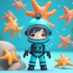 hai yang qian shui yuan q ban shou ban tou ming qi pao xiao guo shui lan se ji jian bei jing ai ti