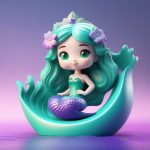 hai yang zhu ti ke ai mei ren yu gong zhu nian tu mang he quan shen zhan li 3d ti shi ci