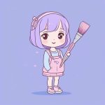 hua jia tian xin shou chi hua bi de q ban shao nyu xun yi cao se bei jing ti shi ci