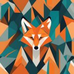 几何形状构成:极简扁平化动物肖像 6 ji he xing zhuang gou cheng ji jian bian ping hua dong wu xiao xiang