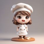 ji jian 3d xuan ran qiao pi mian bao shi q ban nyu hai yu qiao ke li qu qi quan shen zhan li zhao