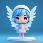 ji jian dong ji xue hua jing ling q ban nyu hai 3d mo xing ti shi ci mang he shou ban feng ge