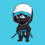 极简动漫风Q版忍者男孩全身插画AI绘图关键词分享 6 ji jian dong man feng q ban ren zhe nan hai quan shen cha hua ai hui tu guan jian ci fen xiang