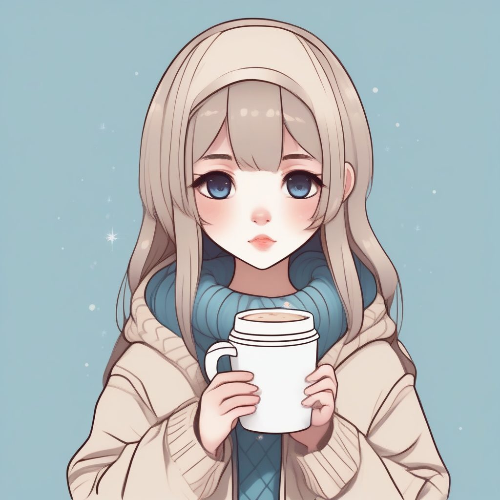 极简动漫Q版女孩:纯色背景下低饱和度赛璐珞风格AI绘画秘籍