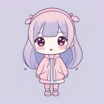 ji jian hou zhong xian tiao la bi zhi gan de q ban cha hua