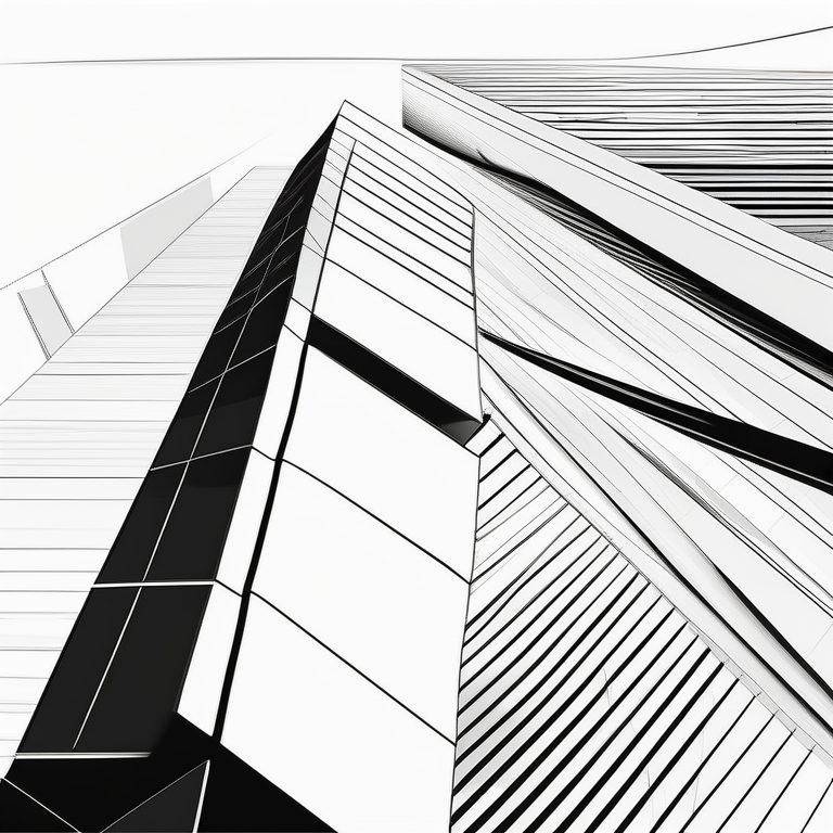 极简建筑线条艺术