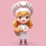 ji jian mang he feng q ban hong bei nyu hai 3d xuan ran ai hui hua ti shi ci