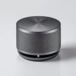 极简苹果风音响:阳极氧化铝的未来主义产品渲染 5 ji jian ping guo feng yin xiang yang ji yang hua lyu de wei lai zhu yi chan pin xuan ran